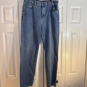 J. Crew Mid-Rise  Slouchy Straight Dad Jean High Rise Size 29 Denim
